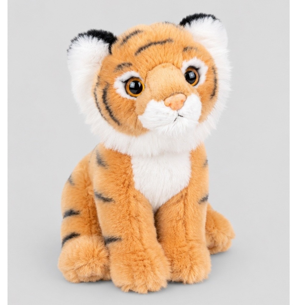 Aurora Miyoni Tiger Cub Plush Realistic Stuffed Animal Orange Black 9 Inch 2016